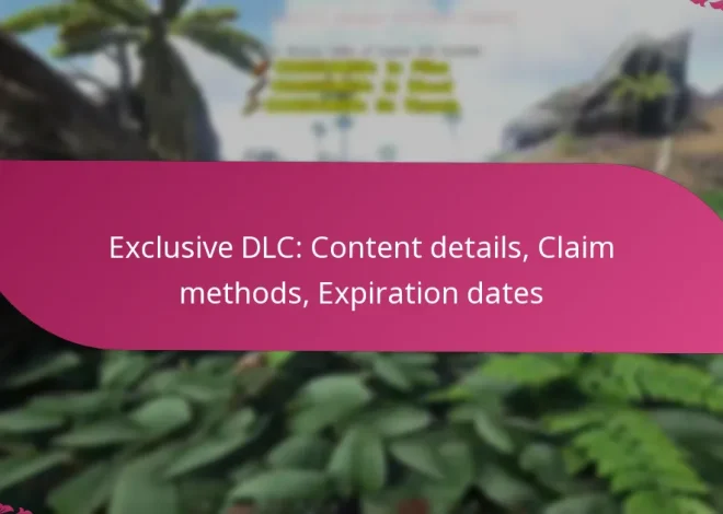 Exclusive DLC: Content details, Claim methods, Expiration dates