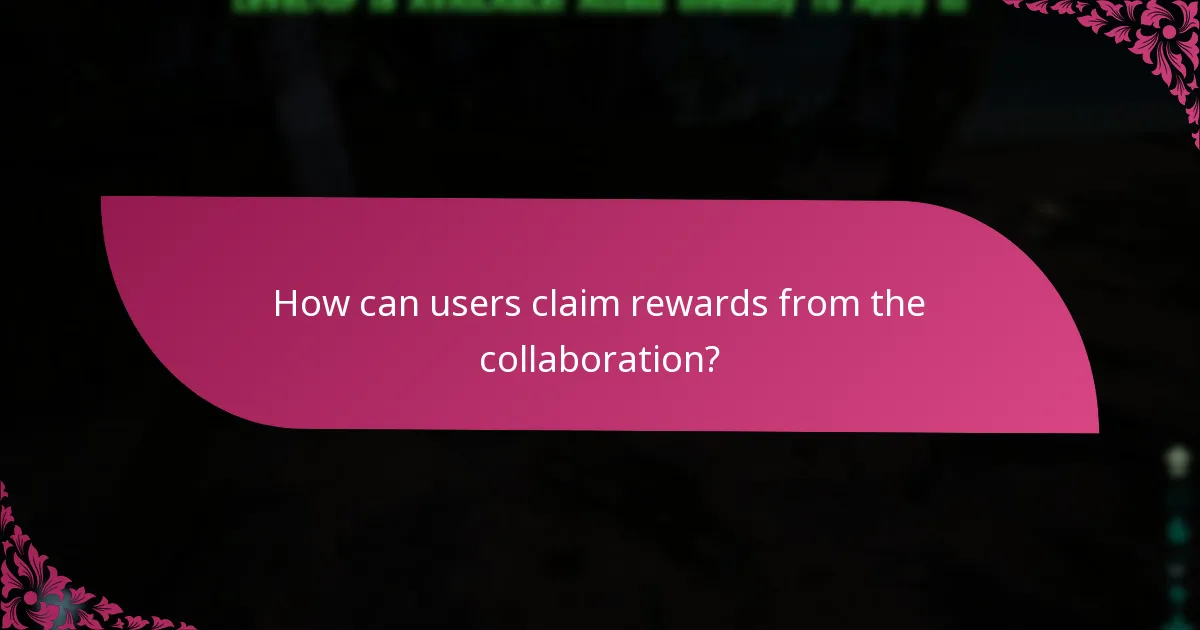 What is the event schedule for the collaboration?