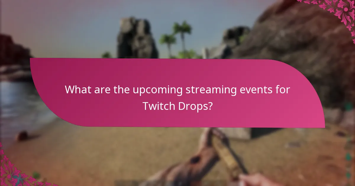 What are the benefits of participating in Twitch Drops events?