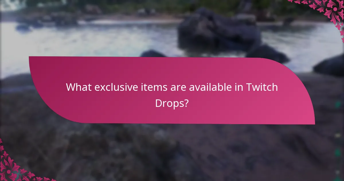 What are the guidelines for claiming exclusive items?