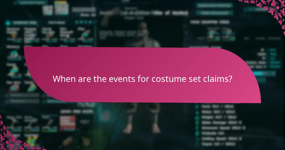 Which platforms offer costume sets?